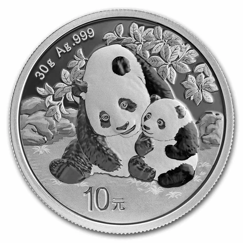 2024 China 30 gram Silver Panda presentation from APMEX