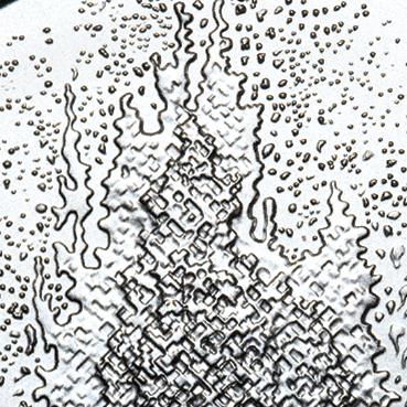 Same reverse, enlarged detail: The eruption