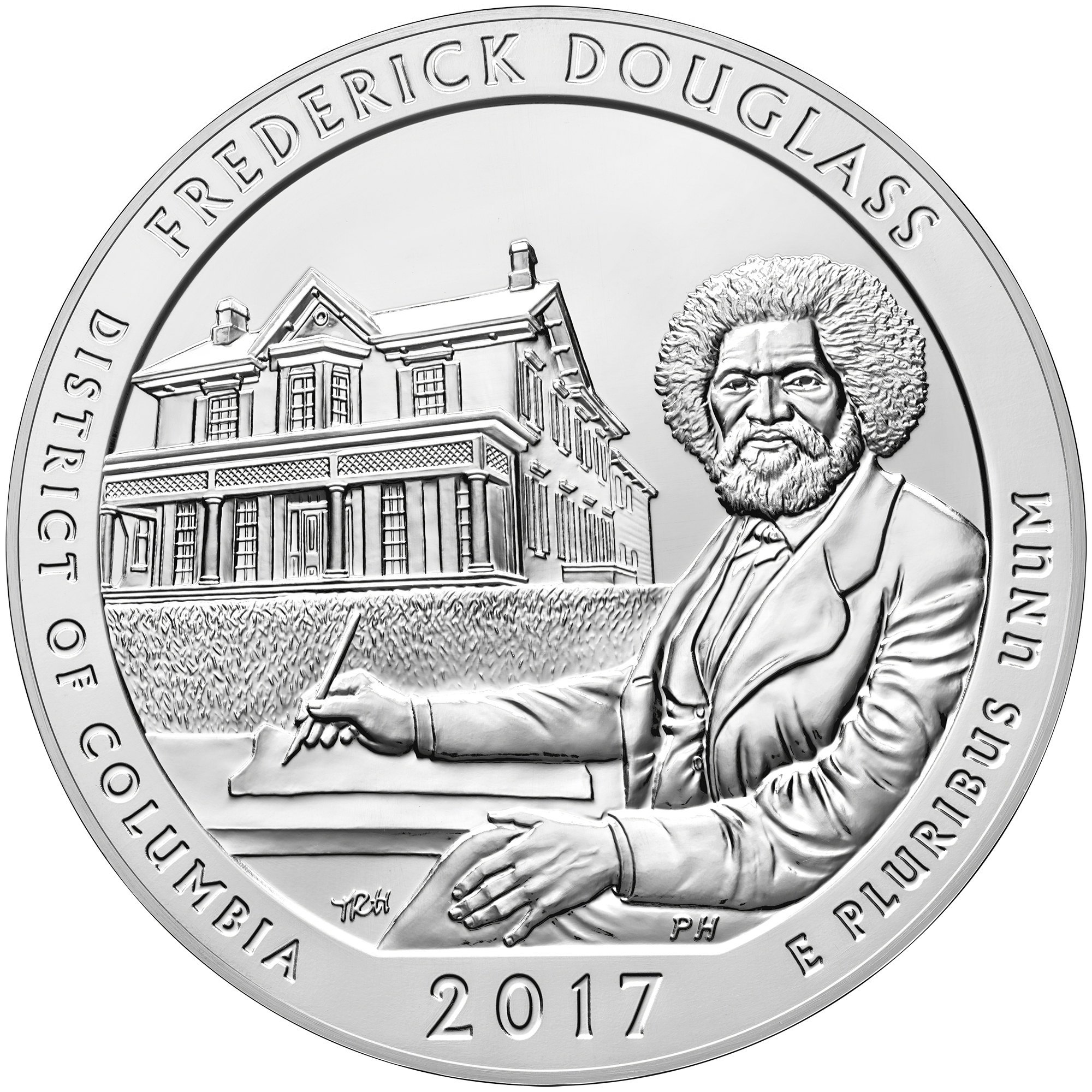 Same reverse, enlarged detail: The portrait