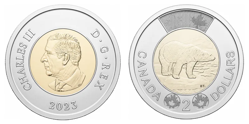 Charles III Two Dollars (2023–2026) obverse