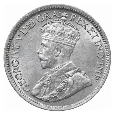 George V Ten Cents (1911–1921) obverse