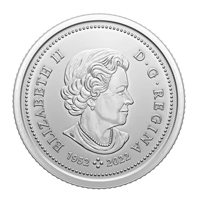 Elizabeth II Ten Cents (2003–2023) obverse