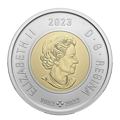 Elizabeth II Two Dollars (2003–2023) obverse