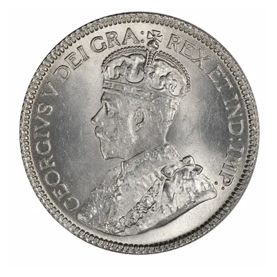 George V Twenty-Five Cents (1922–1936) obverse