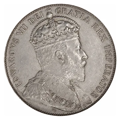 Edward VII Fifty Cents (1902–1910) obverse