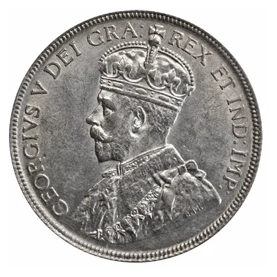 George V Fifty Cents (1922–1936) obverse