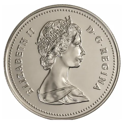 Elizabeth II Fifty Cents (1965–1989) obverse