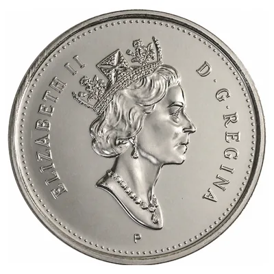 Elizabeth II Fifty Cents (1990–2003) obverse