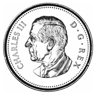 Charles III Fifty Cents (2023–2026) obverse