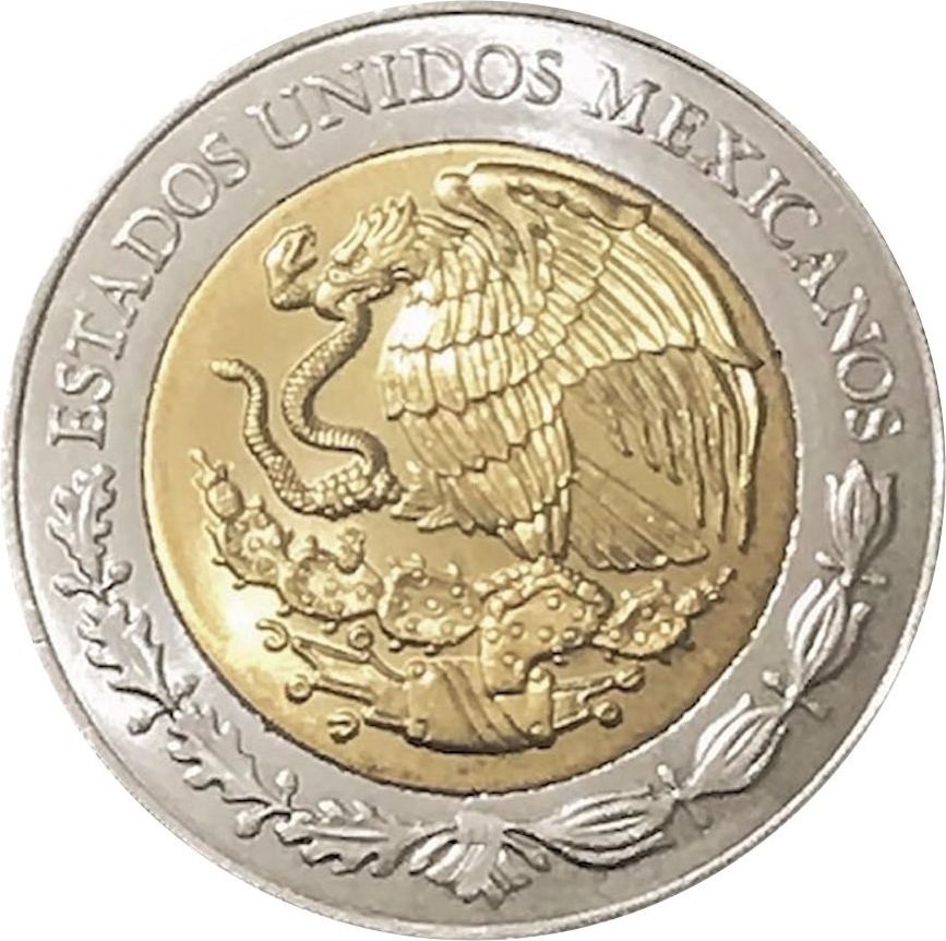 2 pesos · obverse · 2019