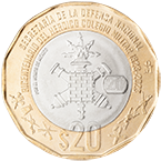 Bicentenario del Heroico Colegio Militar · reverse