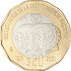 Bicentenario de la Independencia Nacional · reverse