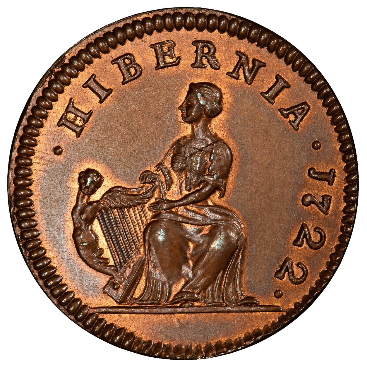 Wood’s Hibernia reference pair reverse