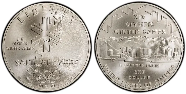 2002-P $1 Olympics-SLC obverse and reverse thumbnail
