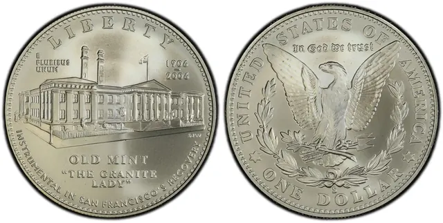 2006-S $1 San Francisco Old Mint obverse and reverse thumbnail