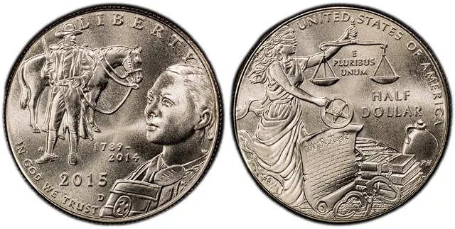 2015-D 50C U.S. Marshals Service obverse and reverse thumbnail