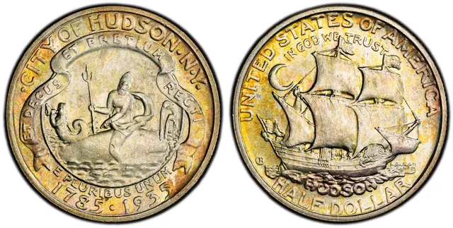 1935 50C Hudson obverse and reverse thumbnail