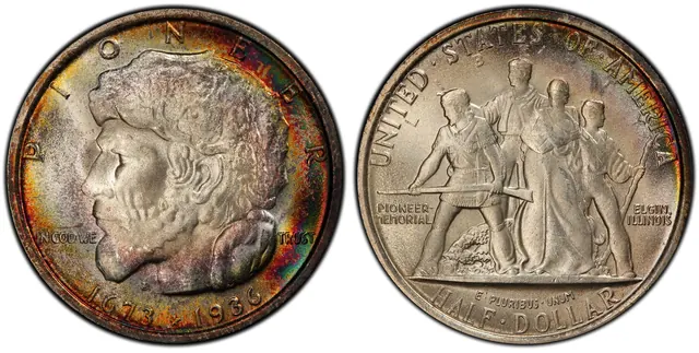 1936 50C Elgin obverse and reverse thumbnail