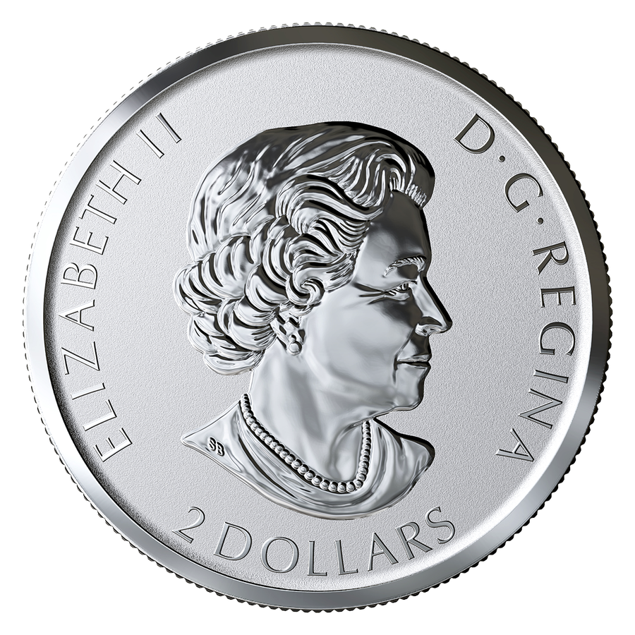 Official 2021 same-design obverse reference for the 2022 Moose silver bullion issue