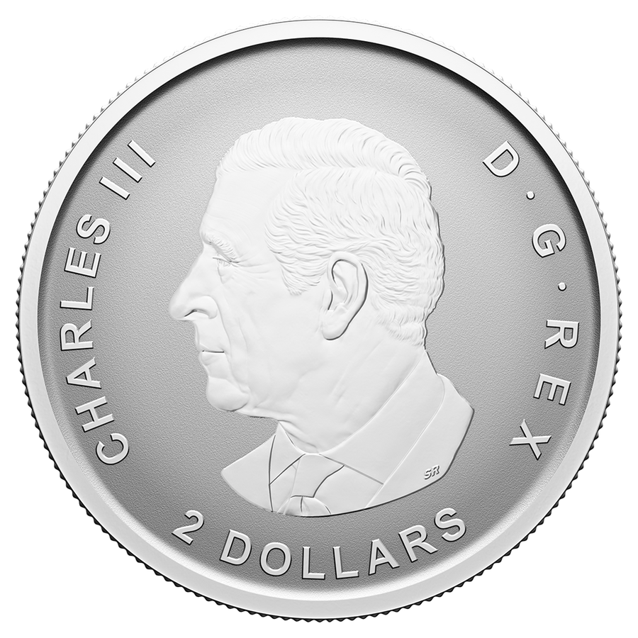 2024 Red Fox silver bullion obverse