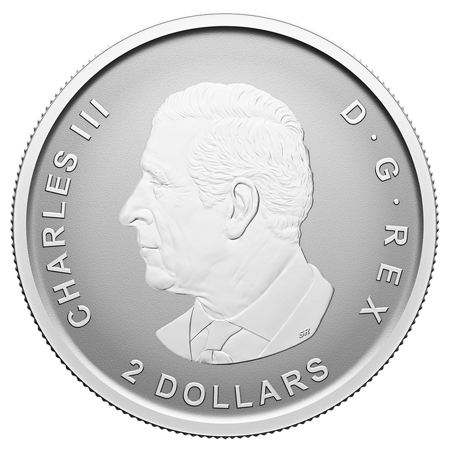 2025 White-Tailed Deer silver bullion obverse