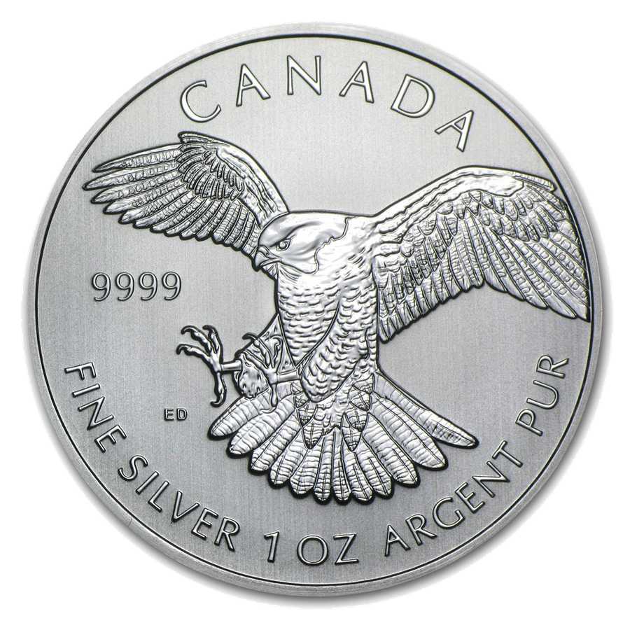 2014 Peregrine Falcon reverse