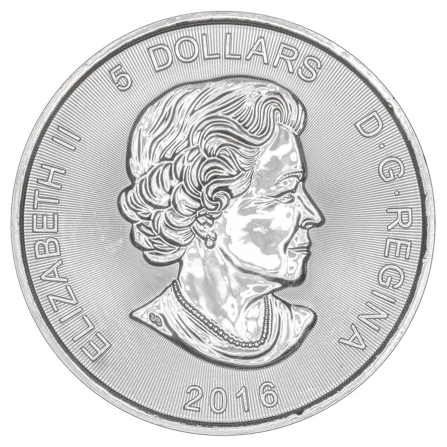 2016 Cougar silver bullion obverse