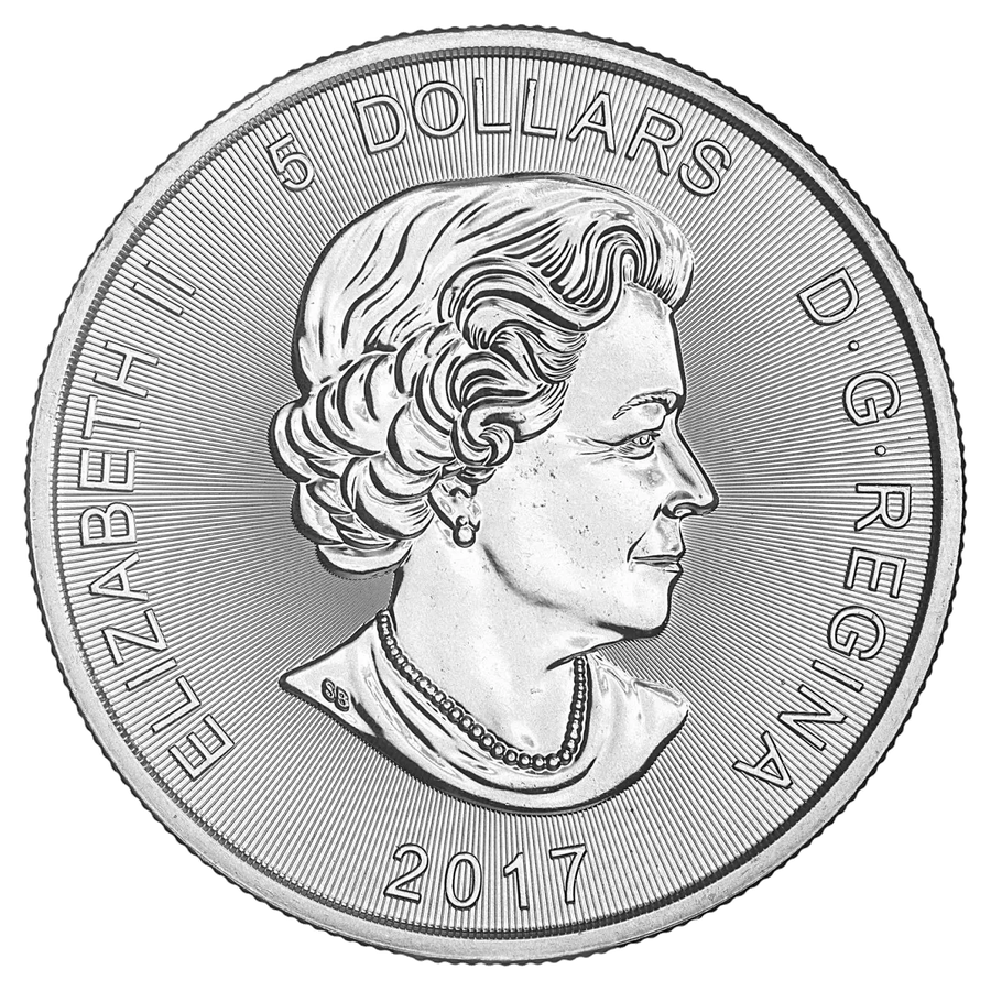 2017 Lynx silver bullion obverse