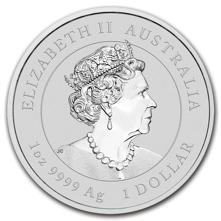 2021 Australian Lunar Series III Year of the Ox 1 oz silver bullion coin obverse