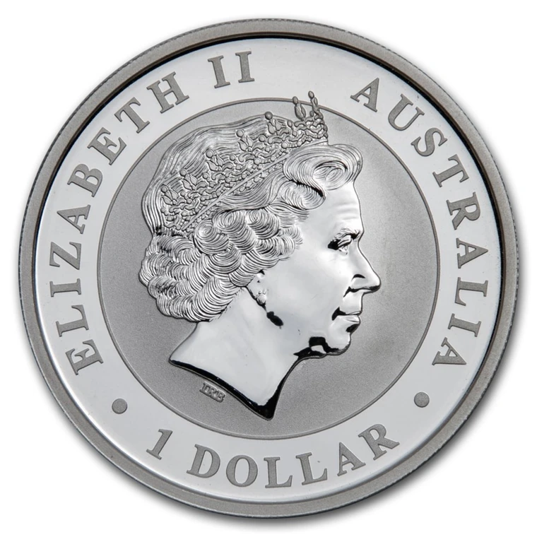 2014 Australian Wedge-tailed Eagle 1 oz bullion coin obverse