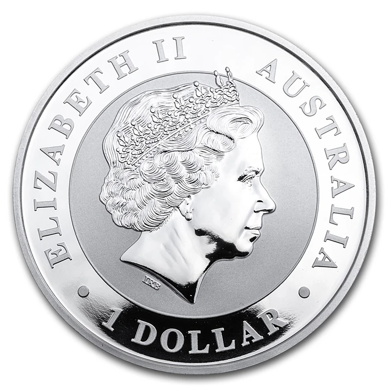 2015 Australian Wedge-tailed Eagle 1 oz bullion coin obverse