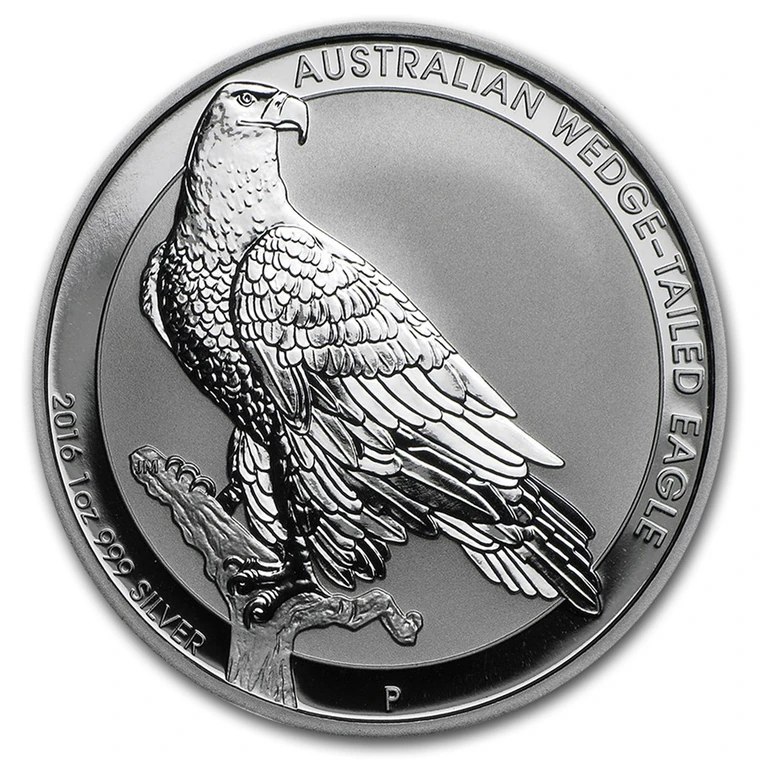 2016 Australian Wedge-tailed Eagle 1 oz bullion coin reverse