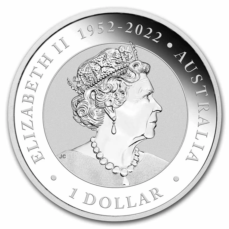 2023 Australian Wedge-tailed Eagle 1 oz bullion coin obverse