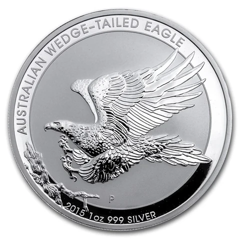 2015 Australian Wedge-tailed Eagle 1 oz bullion coin reverse