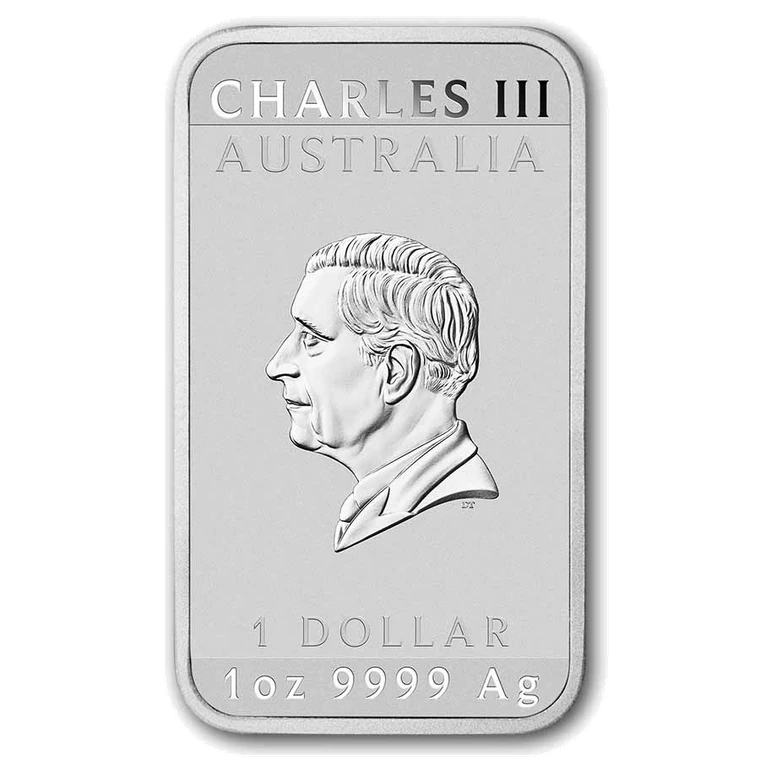 2026 Australian Rectangular Dragon 1 oz bullion coin obverse