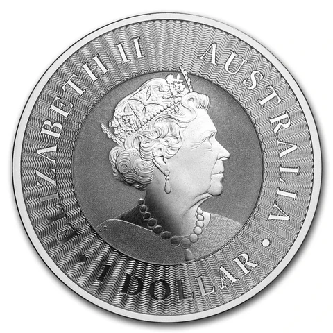 2019 Australian Silver Kangaroo 1 oz bullion coin obverse