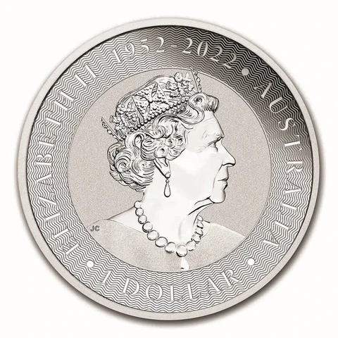 2023 Australian Silver Kangaroo 1 oz bullion coin obverse