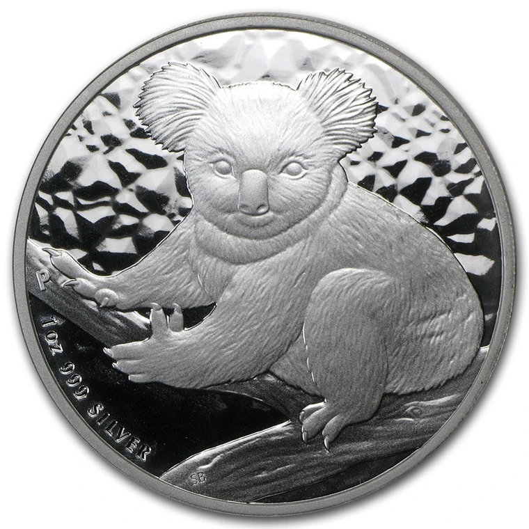 2009 Australian Silver Koala 1 oz bullion coin reverse