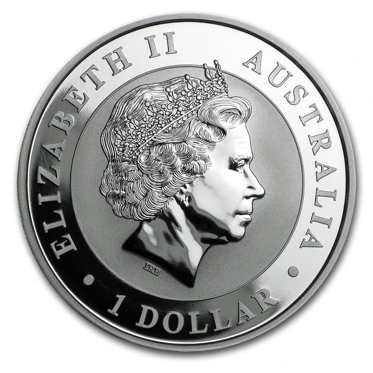 2016 Australian Silver Koala 1 oz bullion coin obverse