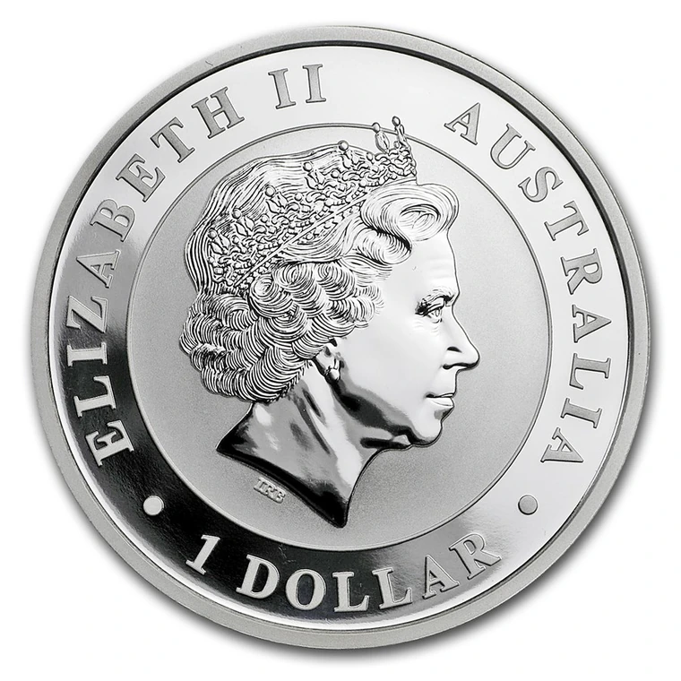 2017 Australian Silver Koala 1 oz bullion coin obverse