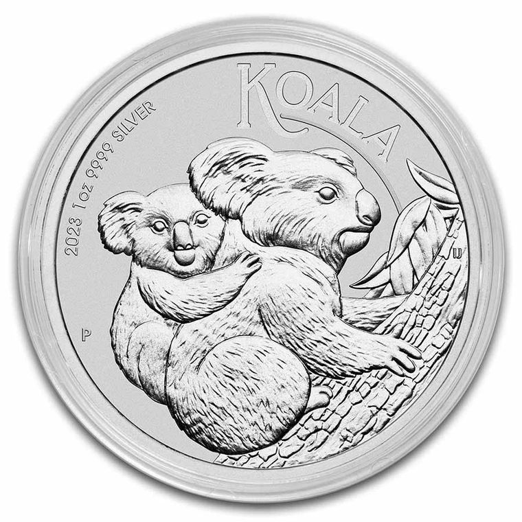 2023 Australian Silver Koala 1 oz bullion coin reverse