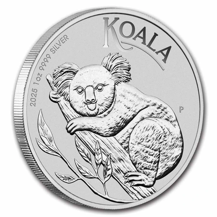 2025 Australian Silver Koala 1 oz bullion coin reverse