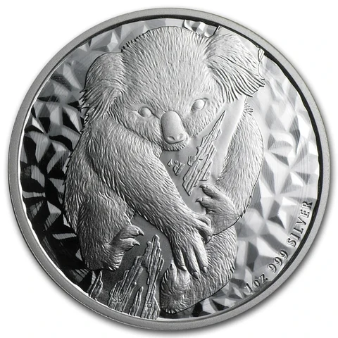 2007 Australian Silver Koala 1 oz bullion coin reverse
