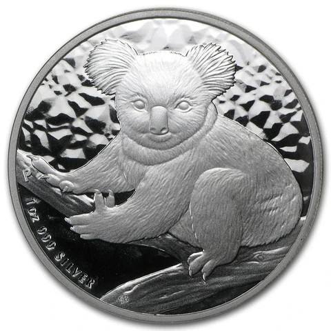 2009 Australian Silver Koala 1 oz bullion coin reverse