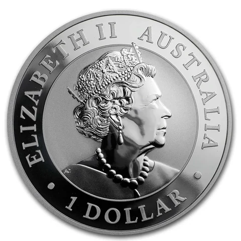 2019 Australian Silver Koala 1 oz bullion coin obverse