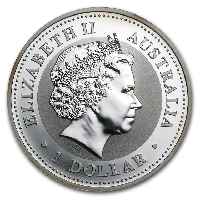 2009 Australian Silver Kookaburra 1 oz bullion coin obverse