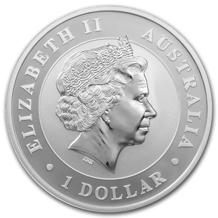 2010 Australian Silver Kookaburra 1 oz bullion coin obverse