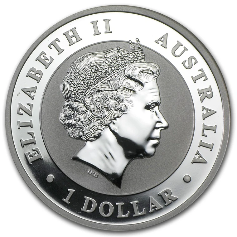 2012 Australian Silver Kookaburra 1 oz bullion coin obverse
