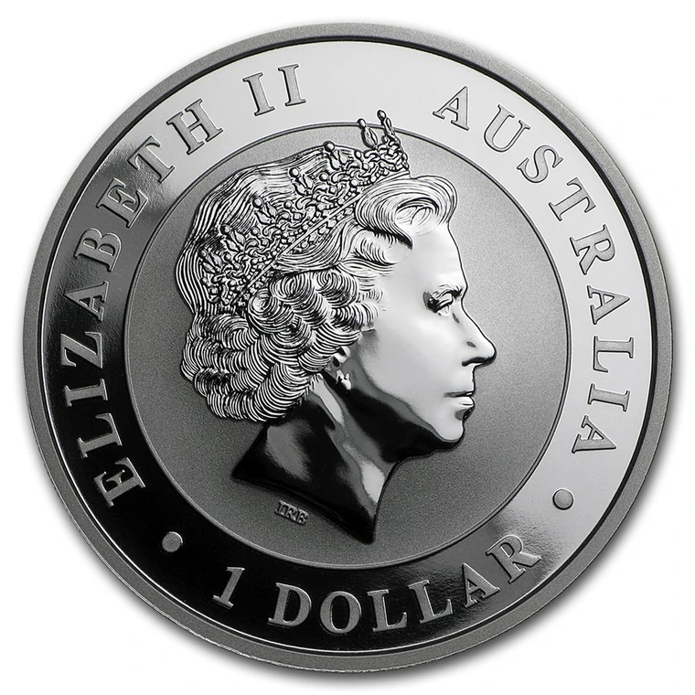2016 Australian Silver Kookaburra 1 oz bullion coin obverse