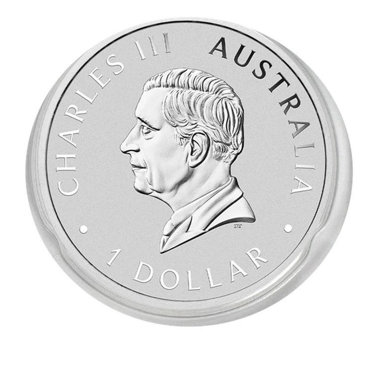 2025 Australian Silver Kookaburra 1 oz bullion coin obverse